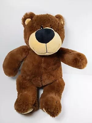 11  Sitting Melissa And Doug Brown Tan Plush Stuffed Animal Teddy Bear Bean Tush • $20.32