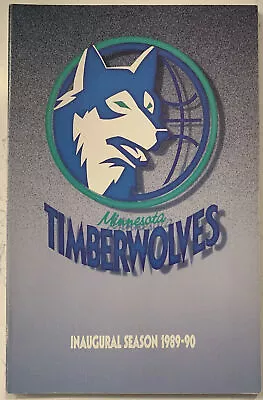 1989-90 Minnesota Timberwolves Basketball Official Media Guide Book (B120) • $19.99