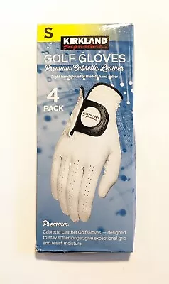 (4 Pack) Kirkland Signature Leather Golf Glove Right Hand Size Small  • $24.95