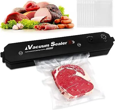 $16.99 • Buy Vacuum Sealer Machine Food Preservation Storage Saver Automatic With Seal Bag