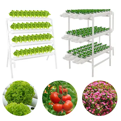 Hydroponic Site Grow Kit 108 Planting Sites Garden Plant System Vegetable Tool  • $80.49