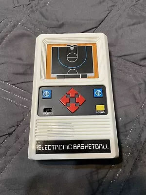 Vintage Mattel Classic Electronic Handheld Basketball Game Tested Working • $11