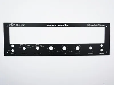 Marantz 2250 B 2250B Receiver Front Panel Faceplate (Face Plate) Black • $129