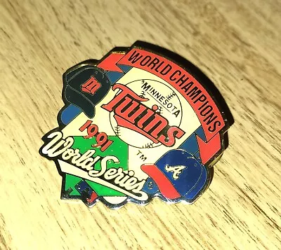 Minnesota Twins Lapel Hat Pin MLB Baseball World Series • $5