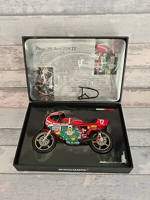 Minichamps 1/12 Scale Ducati 900 Race IOM TT 1978 • £249.99