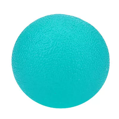 (Green)Hand Exercise Balls Silicone Squeeze Stress Ball Massage Therapy Grip • £4.10