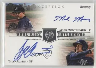 2013 Bowman Inception Dual Rise /25 Tyler Austin Mark Montgomery #DRA-AM Auto • $8.59