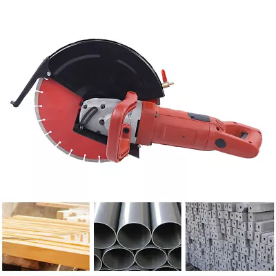 $204 • Buy 14  Concrete Cut Off Saw Wet/Dry Concrete Demo Saw Masonry Cutting Saw 110 V