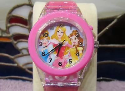 $8.07 • Buy New Disney Princess Watch, Battery Replace To Ensure It's Fresh. - Lot No. 35