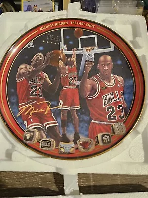 1999 NBA Properties Michael Jordan  The Last Shot  Plate #843 A • $20