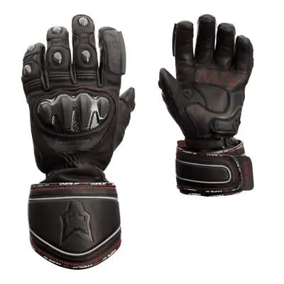 Waterproof Motorcycle Gloves Wolf 2740 Titanium Outlast® Leather CE Mens • $154.87