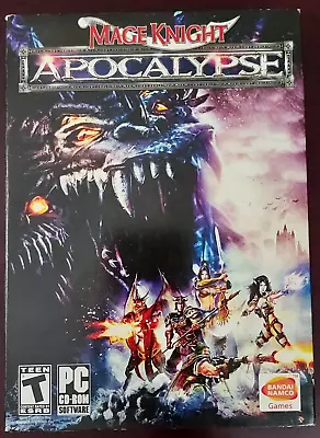 Mage Knight Apocalypse (2006 PC CD-ROM) Bandai Namco/ Brand New Factory Sealed • $20