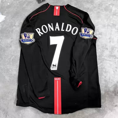 Ronaldo #7 Manchester United 2007-08 Away Cl Soccer Jersey Size 2xl • $74