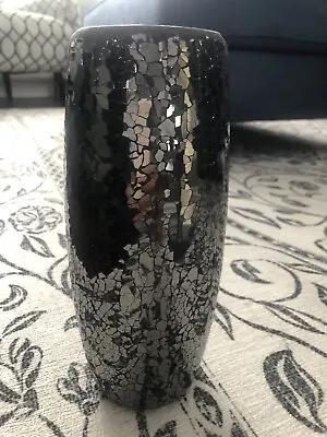 £10 • Buy Black Mirrored Vase