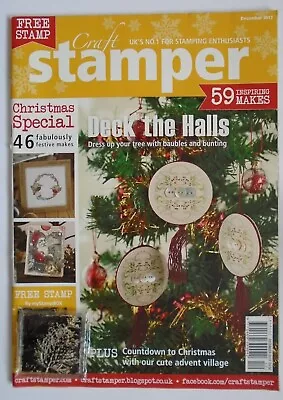 Craft Stamper Magazine - Including Stamp - Issue December 2013 • £3