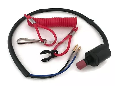 Kill Stop Switch Lanyard 87-97765M Fit Mercury Mercruiser Mariner Outboard 2/4T • $17.50