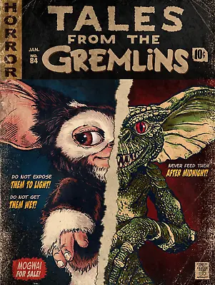 Gremlins Limited Edition Print Nt Mondo By 12 Sketches 18x24 • $109