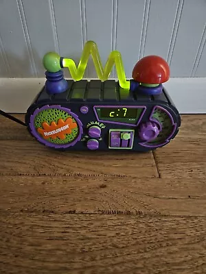 Vintage 1995 Nickelodeon Time Blaster AM/FM Alarm Clock Radio  • $95