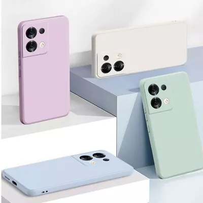 For OPPO A57 A77 A97 A94 A95 A93S A55S A56 Liquid Silicone Shockproof Soft Case • $13.95