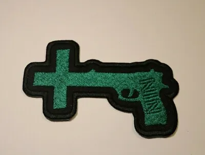 Nine Inch Nails NIN Patch Iron/Sew On Embroidered Marilyn Manson Tool 90s Metal  • $6.53