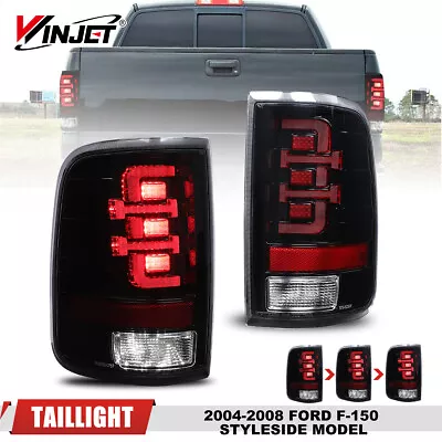 LED Sequential For 2004-2008 Ford F-150 Styleside Tail Lights Brake Rear Lamps • $207.99