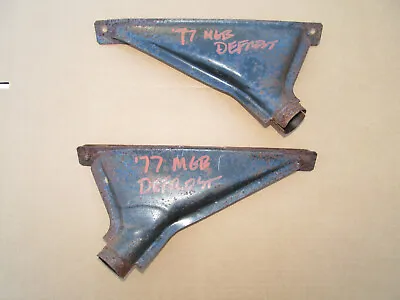 1977 MGB Under Dash Defrost Metal Duct Outlets • $10
