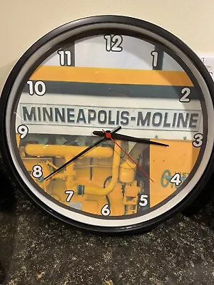 Minneapolis Moline Wall Clock • $38