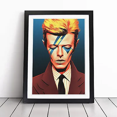 David Bowie Portrait Vol.2 Wall Art Print Framed Canvas Picture Poster Decor • £16.95