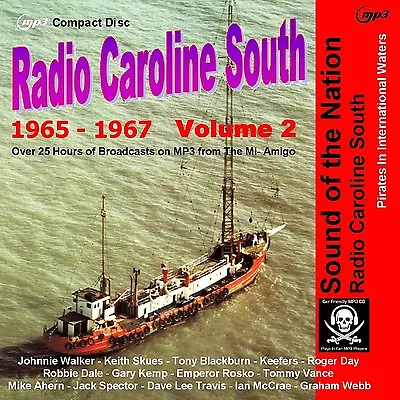 Pirate Radio Caroline South Volume Two Listen In Your Car • £8.99