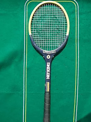 Vintage Spalding Wood Tennis Racket NET KING Strung 4 1/2 EXCL • $19.96