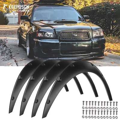 For Subaru Forester 4.5  Car Fender Flares Extra Wide Body Kit Wheel Arches 4PCS • $62.49