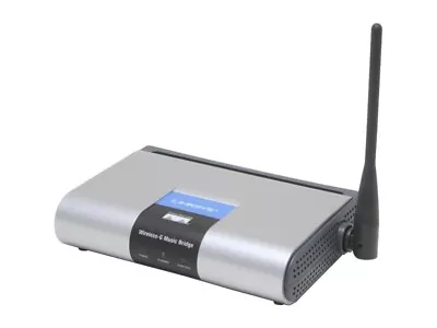 Linksys Cisco Wireless Multi-Room Digital Music System BRIDGE WMB54G BR000 BR100 • $14.98