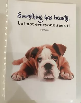 2024 Year Diary Dog  WITH Beauty QUOTE A5 • $14.95