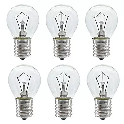 Lava Lamp Bulb 6 Pack 25 Watt Lava Lamp Light Bulb S11 E17 Base 120 Volt • $12.19