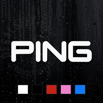 PING/Vinyl Sticker Golf Decal For Cars Laptops Tumblers And More • £2.75