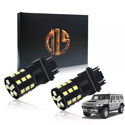 1800LM White 3157 LED Reverse Backup DRL Light Bulbs For 2003-2009 Hummer H2 • $12.98