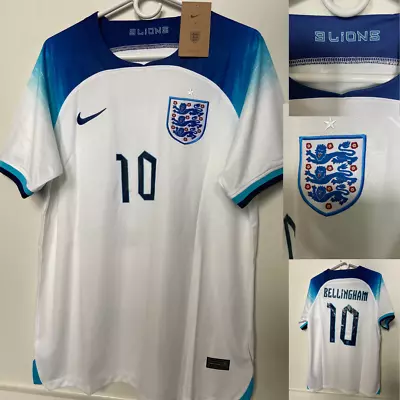 Jersey Soccer England Bellingham Camiseta Futbol Playera Size S M L • $54.97