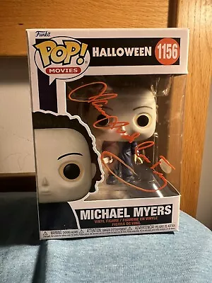 MICHAEL MYERS JAMES JUDE COURTNEY SIGNED AUTOGRAPHED FUNKO POP JSA Halloween • $51