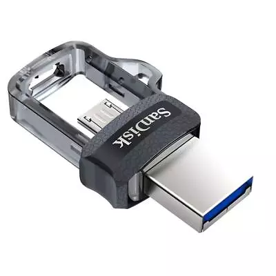 SanDisk 128GB Ultra Dual Drive M3.0 USB 3.0 Flash Drive With Micro-USB & USB-A • £23.64