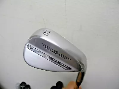 New Titleist Vokey Sm10 Chrome Finish 50* Gap Wedge F Grind 8* Bounce • $189