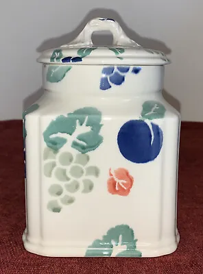 £3.50 • Buy Royal Winton Spongeware Tradition Storage Jar / Cannister 13cm X 18cm Tall