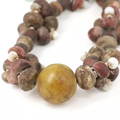 Moroccan Berber Necklace Morocco African Trade Beads 35 Inch • $125