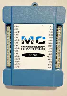 MDAQ E-1608 - 16-bit Multifunction Ethernet DAQ Device • $375