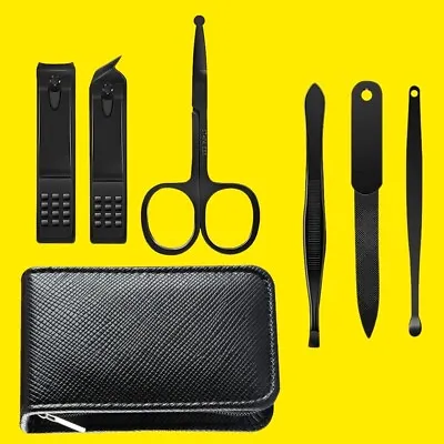 Manicure Set Personal Care - Nail Clipper Kit Luxury Manicure 7 In 1 Professiona • $15.33