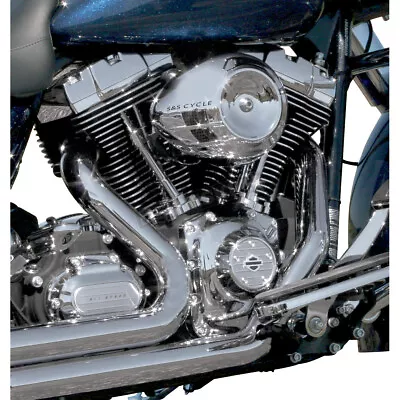 S&S Cycle Chrome Air Stream Stealth Air Cleaner Cover - 170-0118 • $174.56