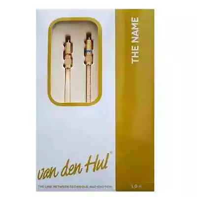 Van Den Hul The Name 1m 5 STAR Analogue Interconnects 2RCA To 2RCA  • $94.74
