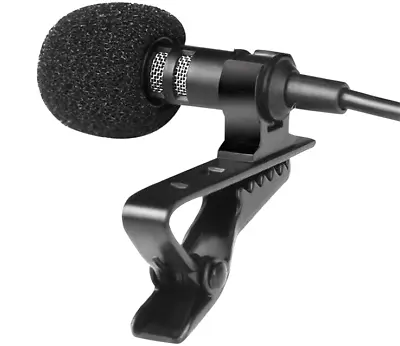 TIE CLIP LAPEL MIC LAVALIER MICROPHONE EW100 EW300 EW500 G2 G3 For Sennheiser  • £14.95