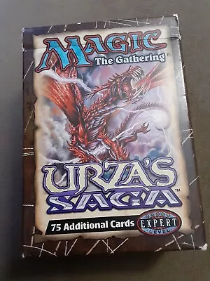 Magic The Gathering Urza's Saga Tournament Pack Empty Box ONLY 75 Additional  • $15.25
