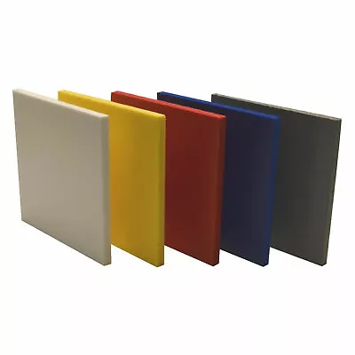 Foam PVC Light Weight Signage Board Coloured Sheet Foamex® 2mm 3mm 5mm & 10mm • £3.63