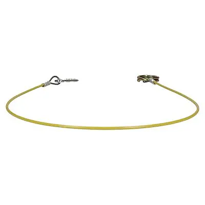 1 Metre Ring Hook Trailer Caravan High Vis Brake Away Breakaway Safety Cable • $30.38